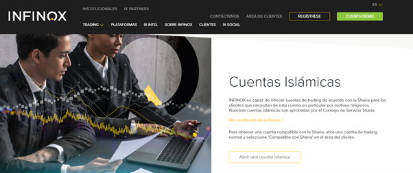 Cuenta Islámica Infinox